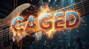 CAGED PARA GUITARRA