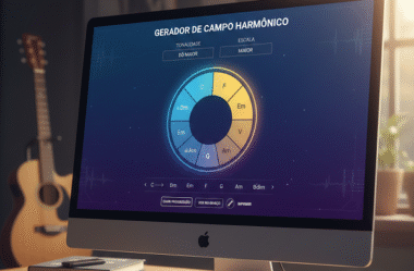(Gerador de Campo Harmônico). Transforme Suas Composições!