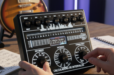 Calculadora de Intervalos Musicais