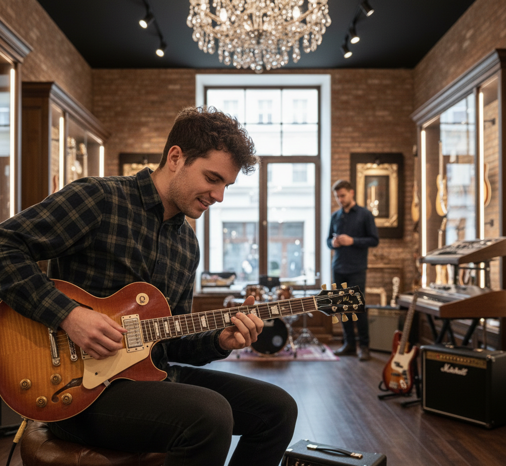 como escolher uma guitarra
