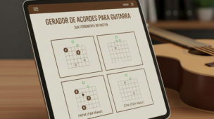 gerador de acordes para guitarra