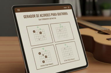Gerador de Acordes para Guitarra: Sua Ferramenta Definitiva